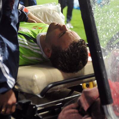 Die Bilder zum Skandalspiel in Montenegro