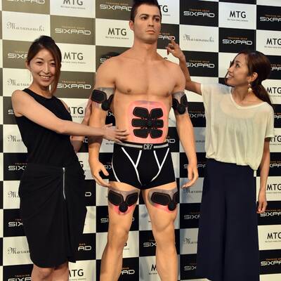Ronaldo trifft Silikon-Doppelgänger