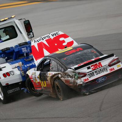 Massen-Crash bei NASCAR-Rennen