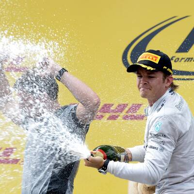 So jubelte Spielberg-Sieger Nico Rosberg