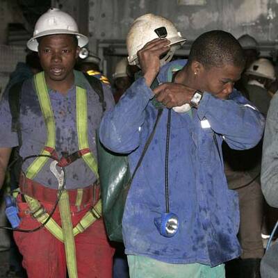 Grubenunglück in Südafrika