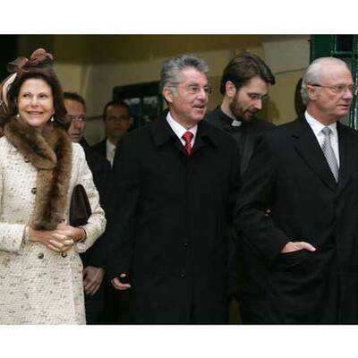 König Carl XVI. Gustaf und Königin Silvia in Wien
