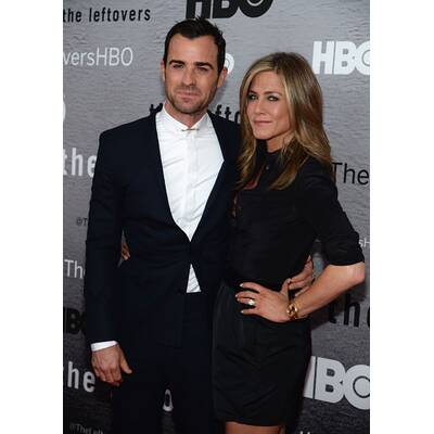 Jennifer Aniston & Justin Theroux verliebt bei Premiere
