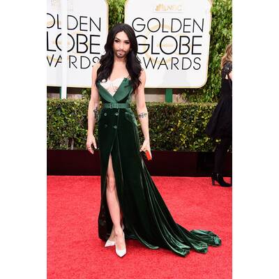 Conchita Wurst bei den Golden Globes 2015