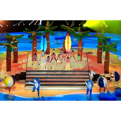 Katy Perry heizt beim Superbowl ein