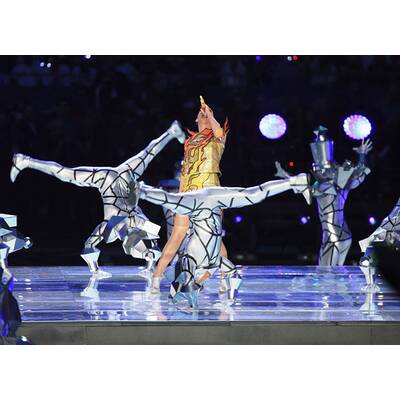 Katy Perry heizt beim Superbowl ein