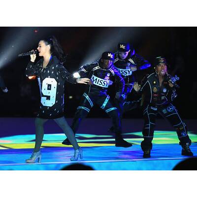 Katy Perry heizt beim Superbowl ein