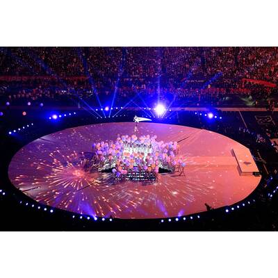 Katy Perry heizt beim Superbowl ein