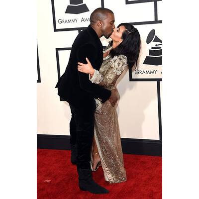 Kim Kardashian & Kanye West: Turtel-Auftritt