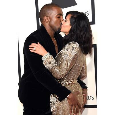 Kim Kardashian & Kanye West: Turtel-Auftritt