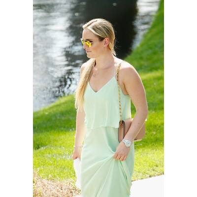 Lindsey Vonn & Tiger Woods mit Kids am Golfplatz