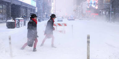 Winter USA Wintersturm K&auml;lte