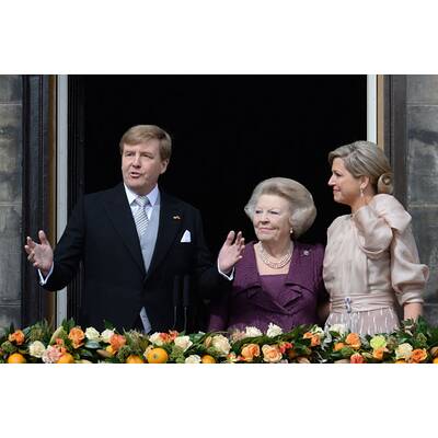 Krönung in den Niederlanden: Prinzessinnen bei der Probe