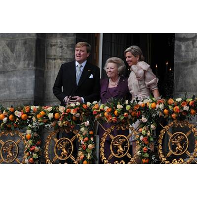 Krönung in den Niederlanden: Prinzessinnen bei der Probe