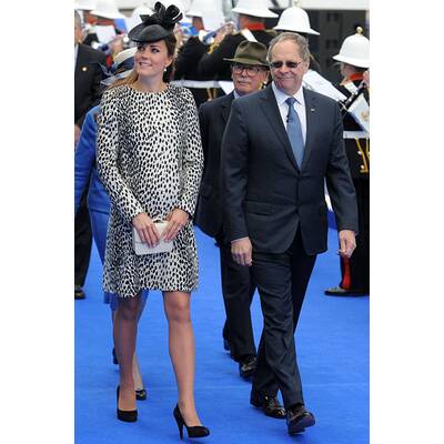 Herzogin Kate ist Schiffs-Patin