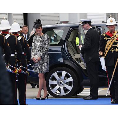 Herzogin Kate ist Schiffs-Patin