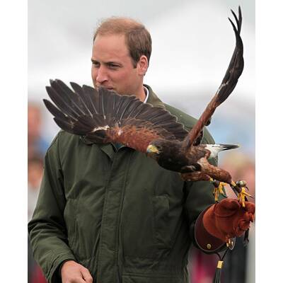 Prinz William macht's Charles nach