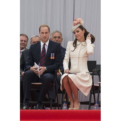 Herzogin Kate & Prinz William: Gedenkfeier in Belgien