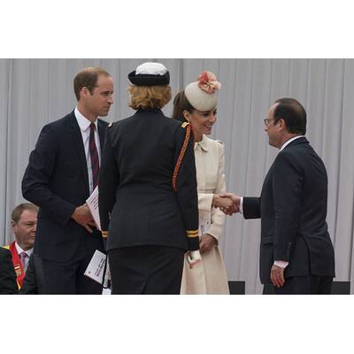 Herzogin Kate & Prinz William: Gedenkfeier in Belgien