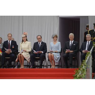 Herzogin Kate & Prinz William: Gedenkfeier in Belgien