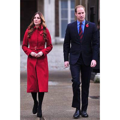Kate & William beim Poppy Day in London