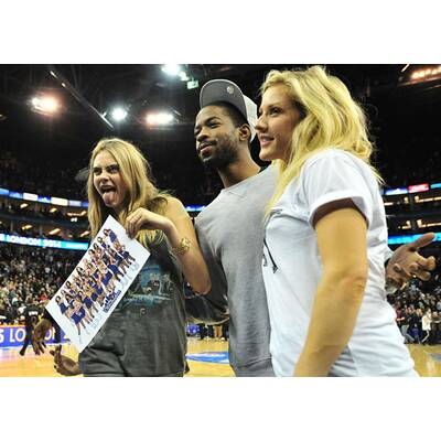 Cara Delevingne liebt die Stadion-Atmosphäre