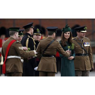 Herzogin Kate & Prinz William bei der St. Patrick's Day Parade