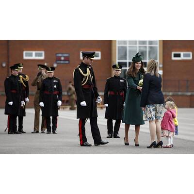 Herzogin Kate & Prinz William bei der St. Patrick's Day Parade