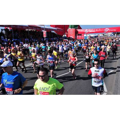 Bilder zum Wien-Marathon 