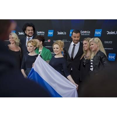 Der Auftakt zum Eurovision Song Contest 2014 mit Conchita Wurst