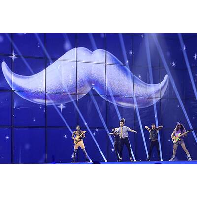 So bombastisch war der Song Contest