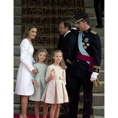 Königin Letizia beim Thronwechsel in Spanien