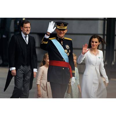 König Felipe: Seine Vereidigung