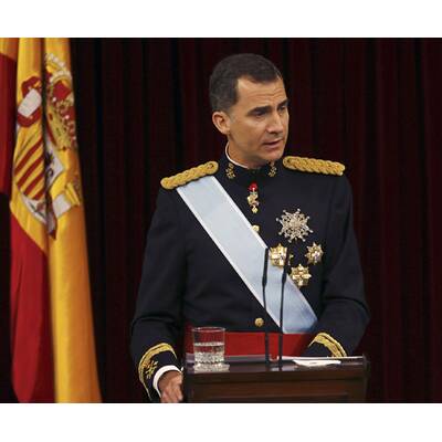 König Felipe: Seine Vereidigung