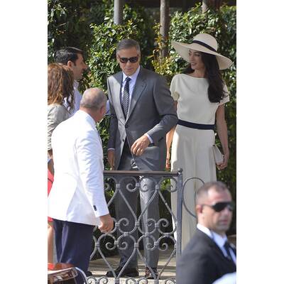 George Clooney & Amal Alamuddin heiraten in Venedig