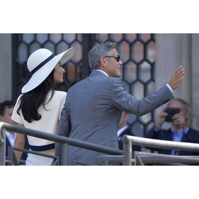 George Clooney & Amal Alamuddin heiraten in Venedig