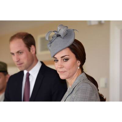 Herzogin Kate strahlt mit Mini-Bauch