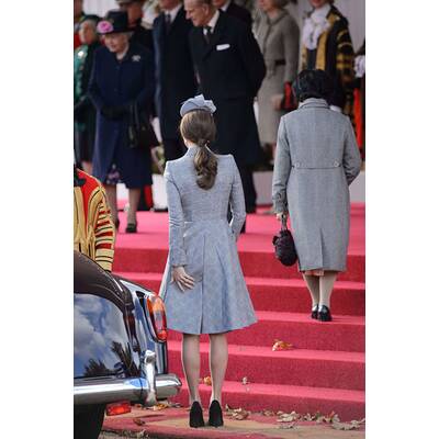 Herzogin Kate strahlt mit Mini-Bauch