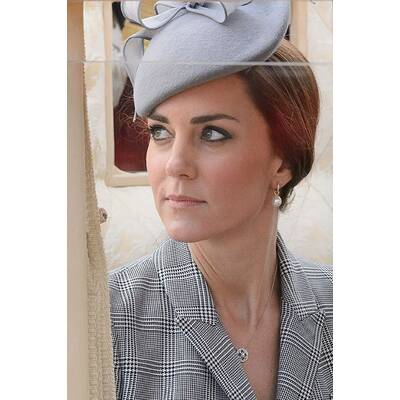 Herzogin Kate strahlt mit Mini-Bauch