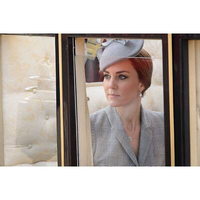 Herzogin Kate strahlt mit Mini-Bauch