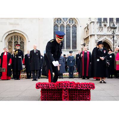 Prinz Harry ehrt gefallene Soldaten