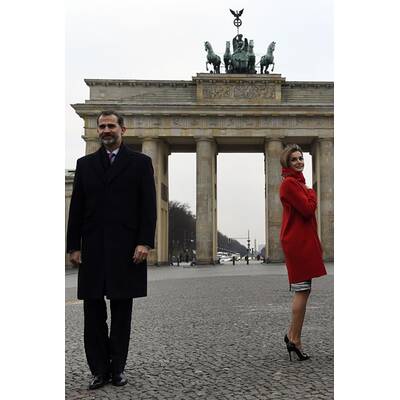 Königin Letizia bezaubert Deutschland