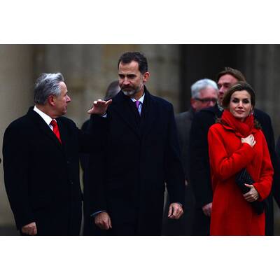 Königin Letizia bezaubert Deutschland