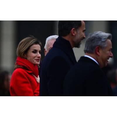 Königin Letizia bezaubert Deutschland