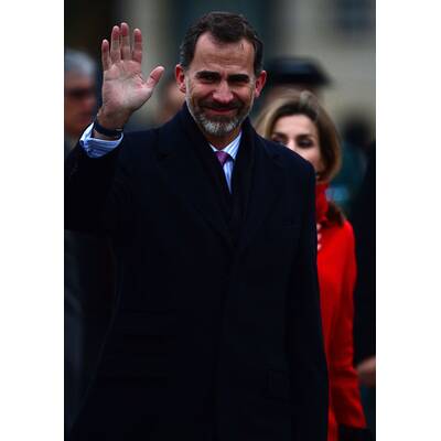 Königin Letizia bezaubert Deutschland