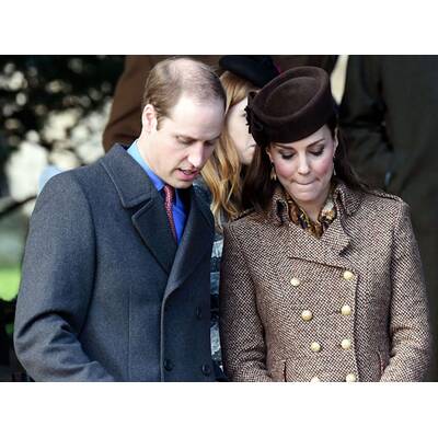 Die britischen Royals gehen zum weihnachtlichen Gottesdienst