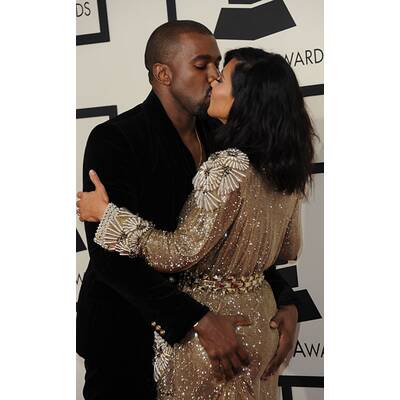 Kim Kardashian & Kanye West: Turtel-Auftritt