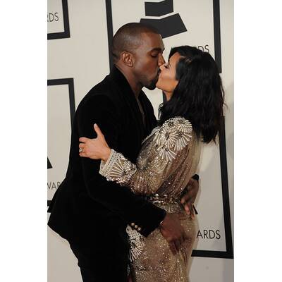 Kim Kardashian & Kanye West: Turtel-Auftritt