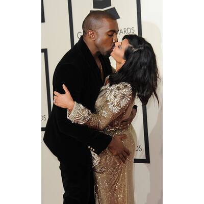 Kim Kardashian & Kanye West: Turtel-Auftritt