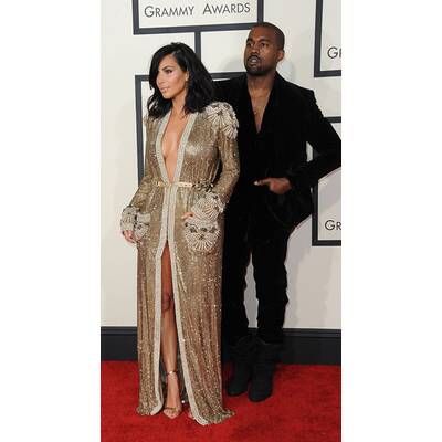 Kim Kardashian & Kanye West: Turtel-Auftritt